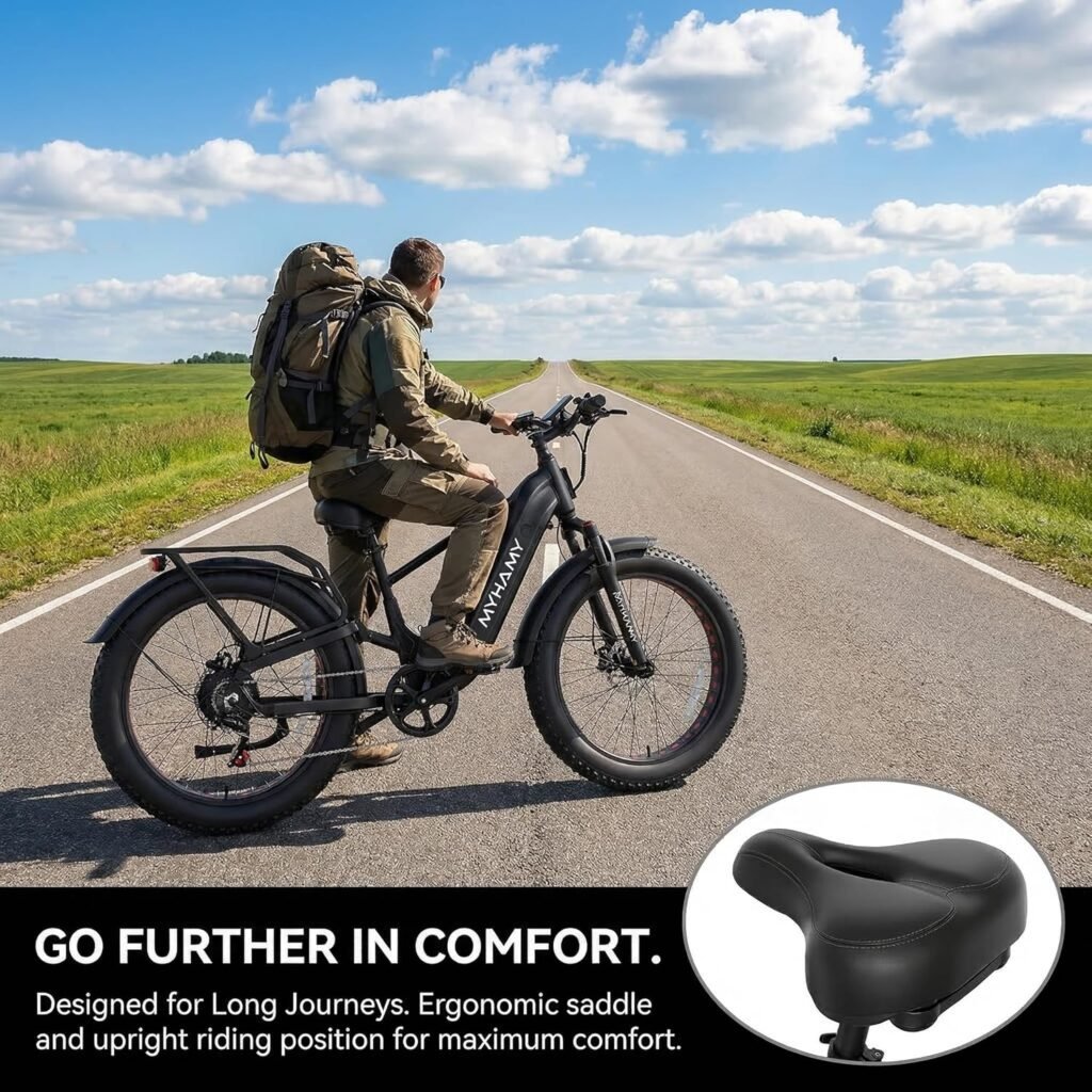 Sepado Ebike Comfort-Focused Saddle