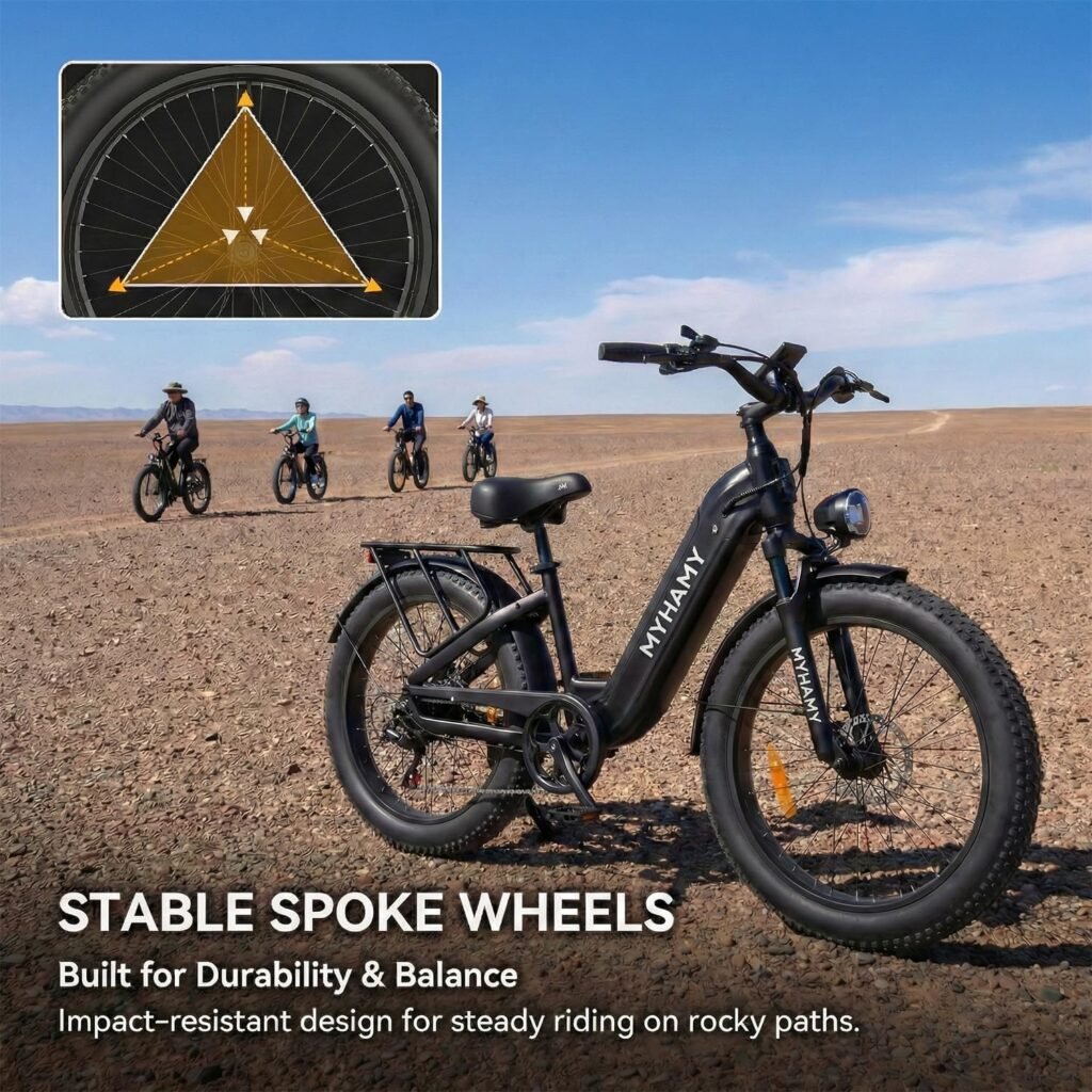 Sepado MF Series Fat Tire Electric Bike Wheel Options