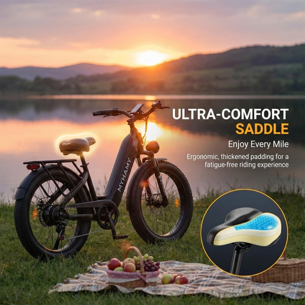 Sepado MF Series full-size fat tire e-bike with stronger acceleration
